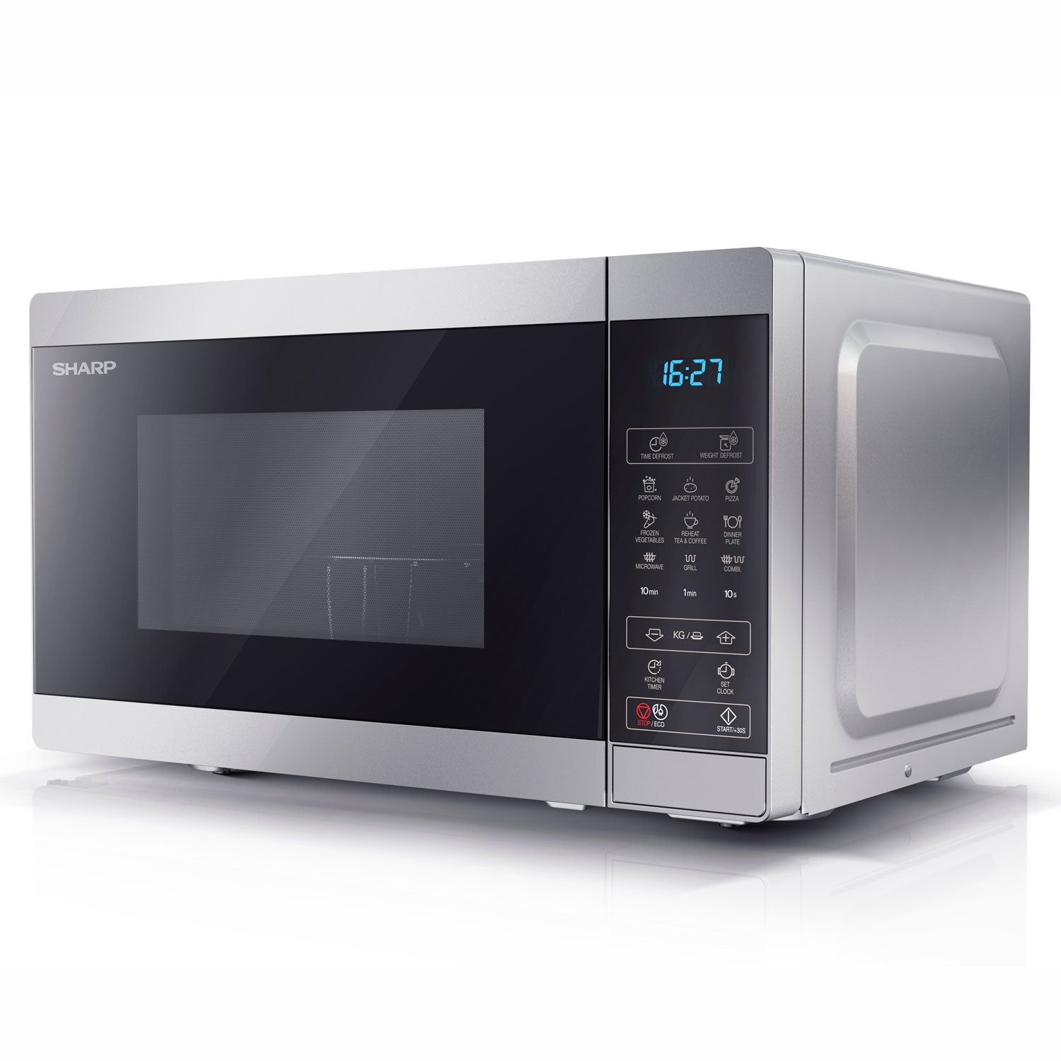 Microwave oven 20l Digital panel 800W Silver