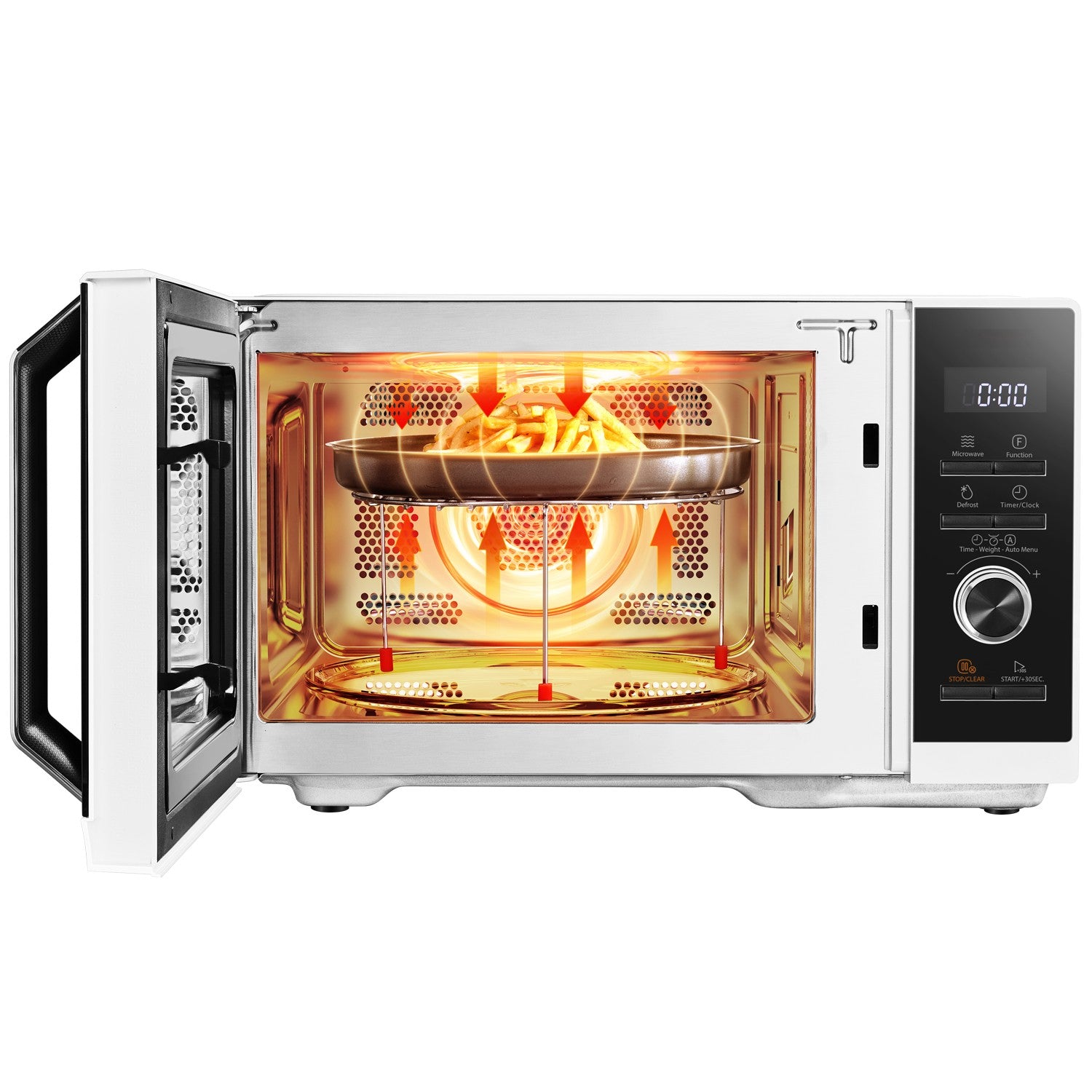 Microwave oven 26L, 3 in 1 Grill/Airfryer 900/1000/2100W