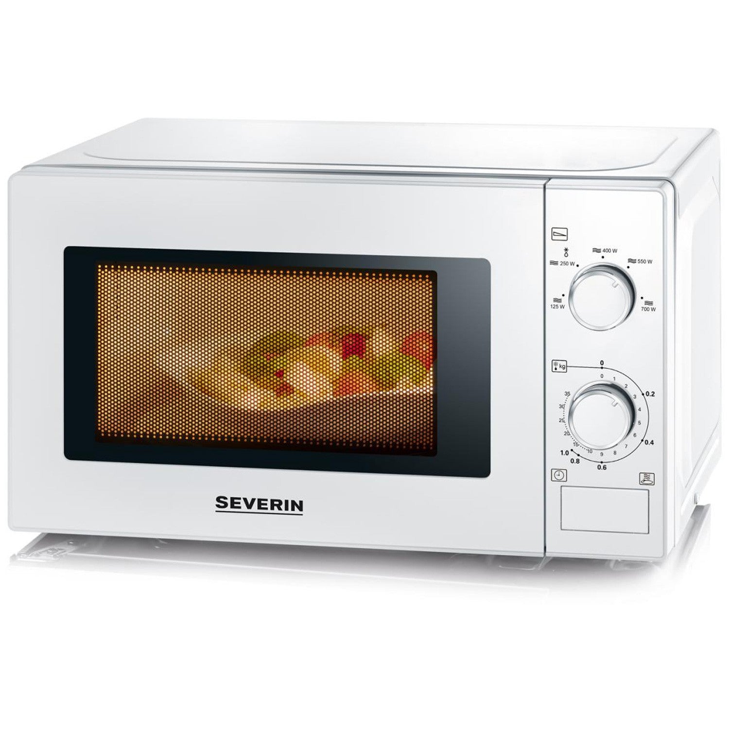 Microwave oven 700W 20 liters MW7770 White Mechanical