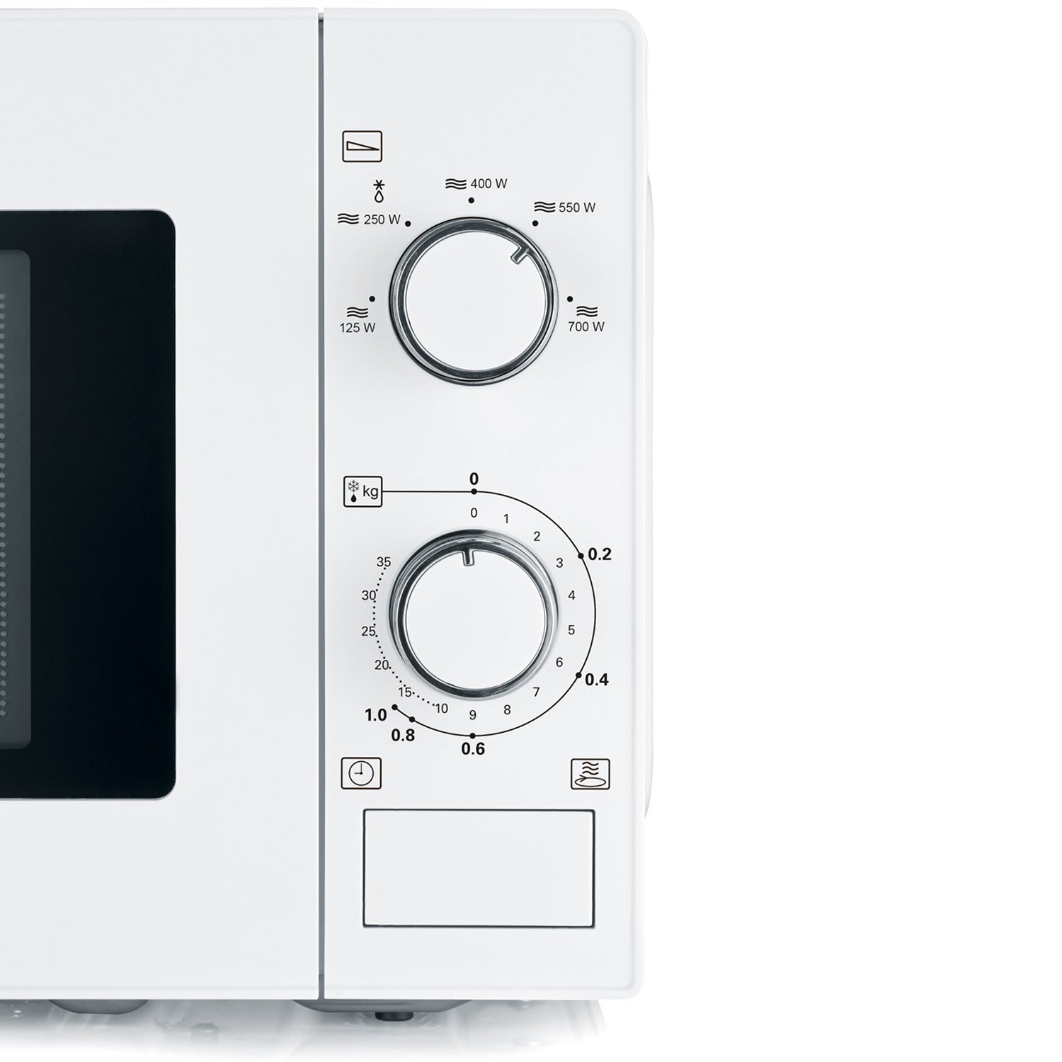 Microwave oven 700W 20 liters MW7770 White Mechanical