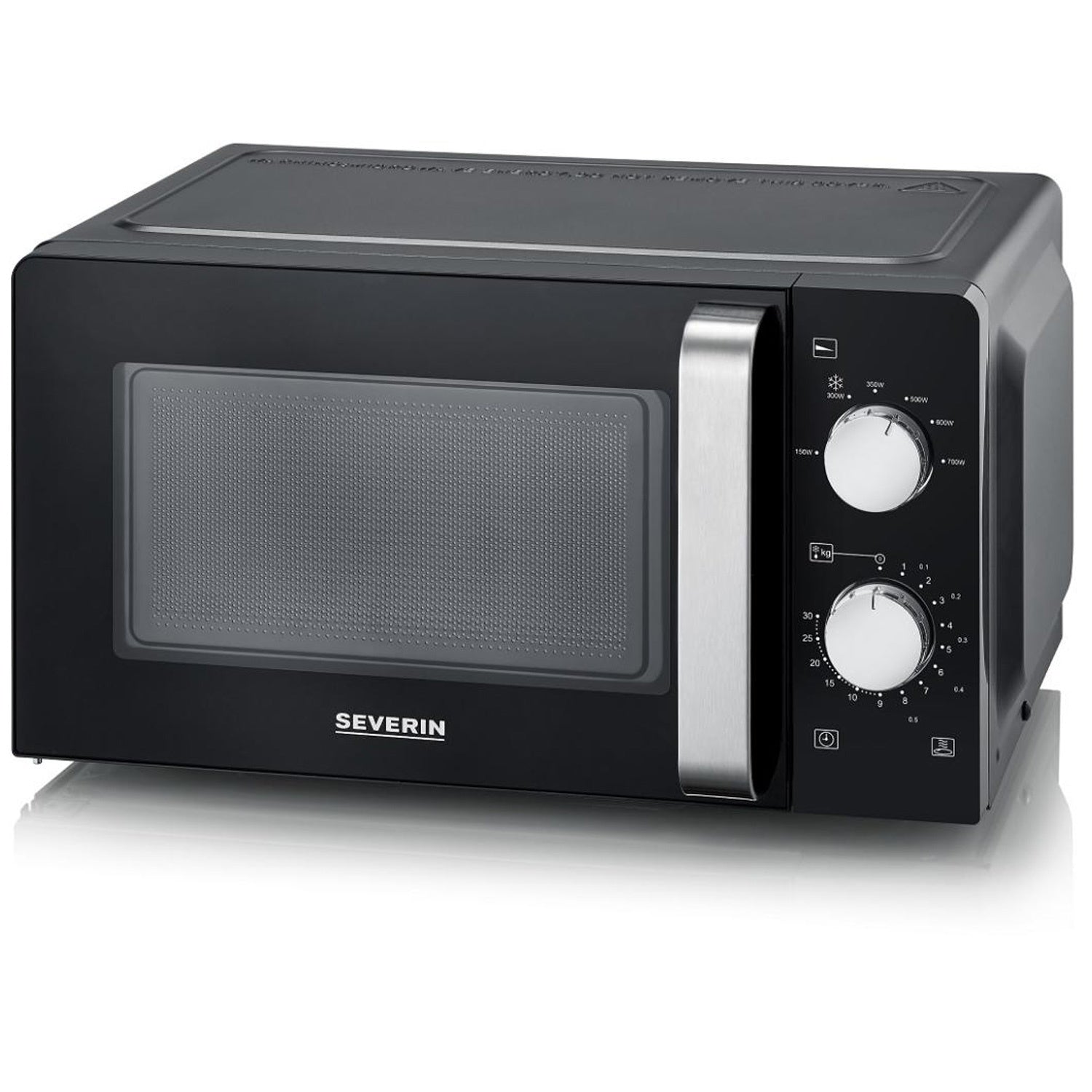 Microwave oven Black 700W 17 liters MW 7886