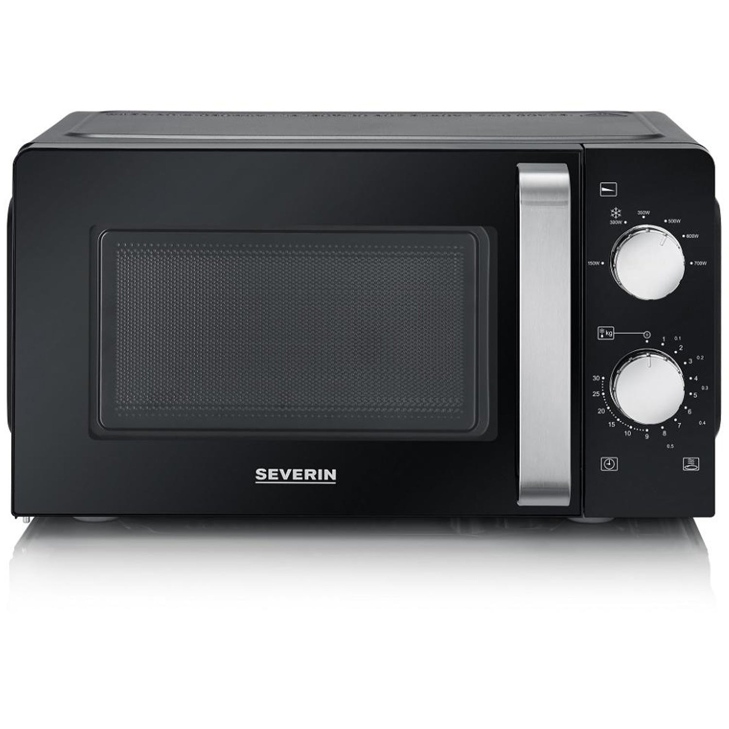 Microwave oven Black 700W 17 liters MW 7886