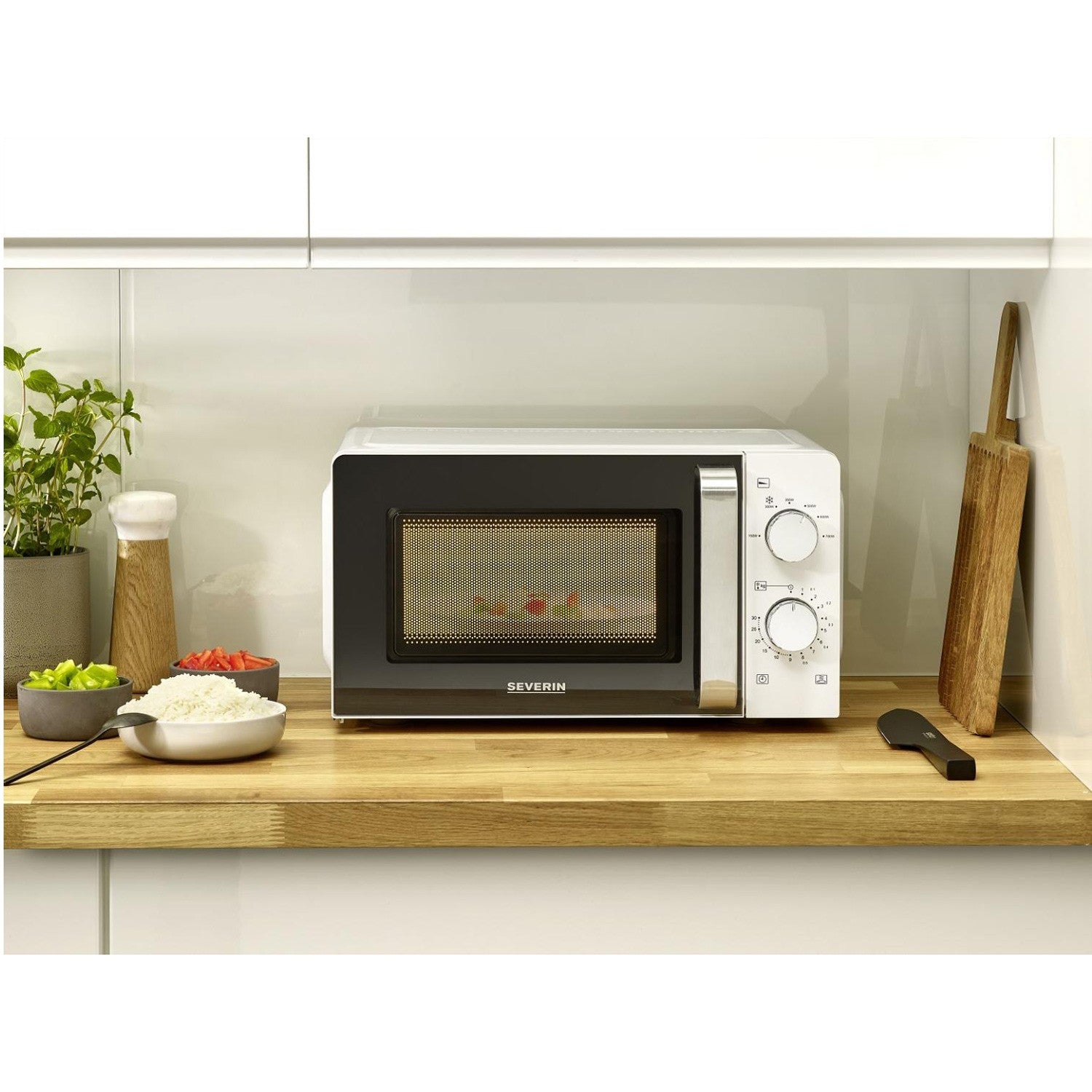 Microwave oven White 700W 17 liters MW 7885