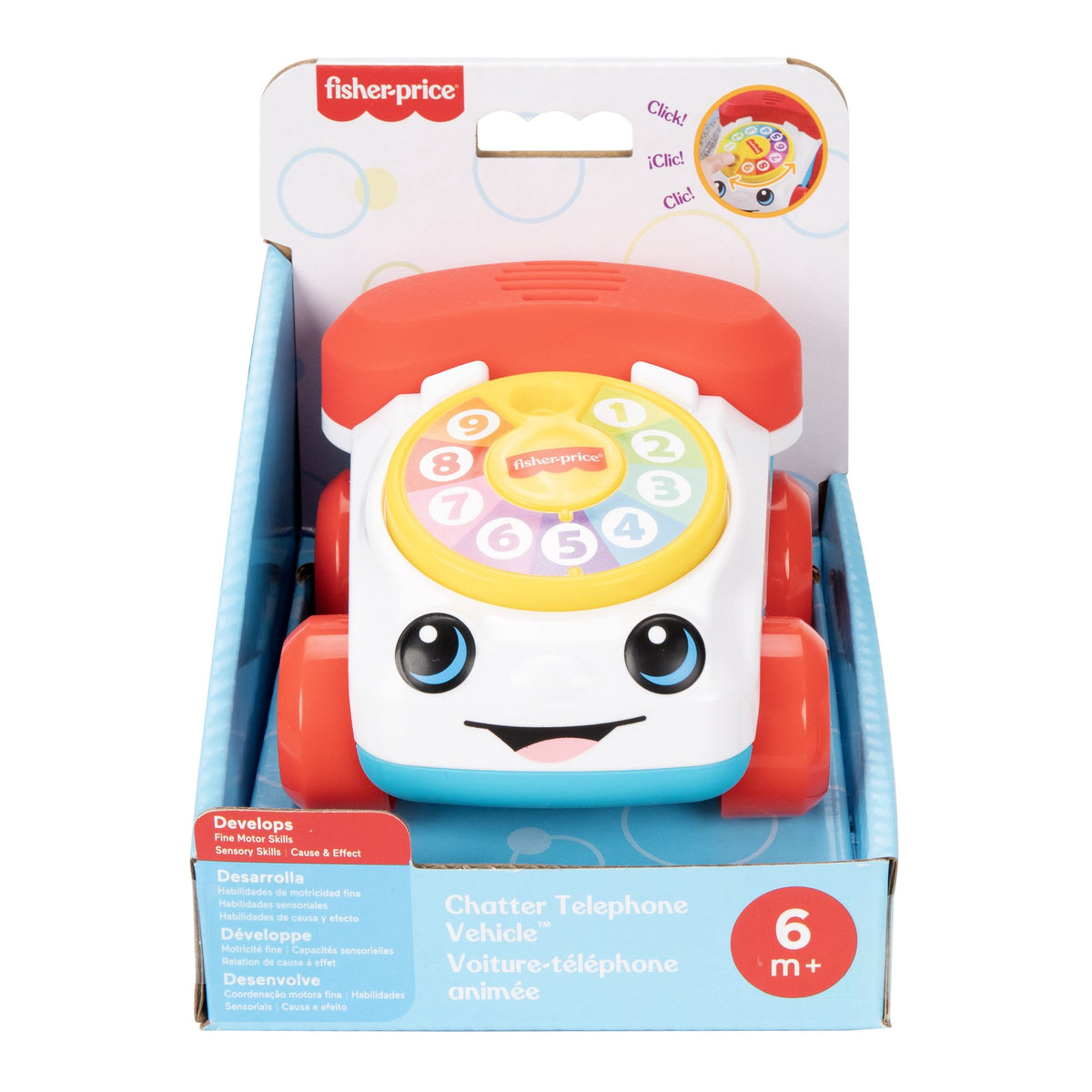 Mini Chatterphone Toy Vehicle for Babies, 6 Months+