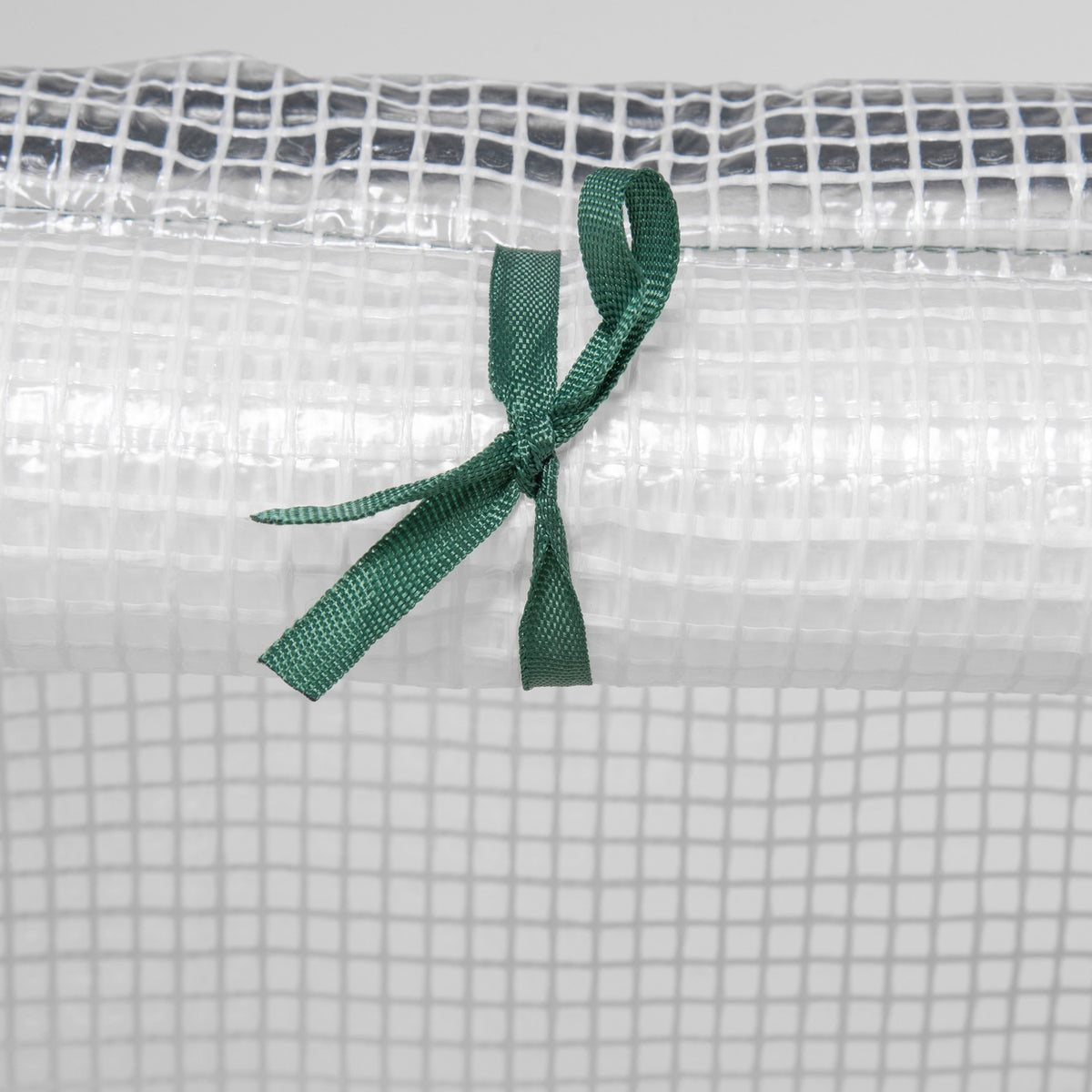 Mini Greenhouse Film Greenhouse 2 Rolling Windows Garden Balcony Pe Film 180X90X90Cm White