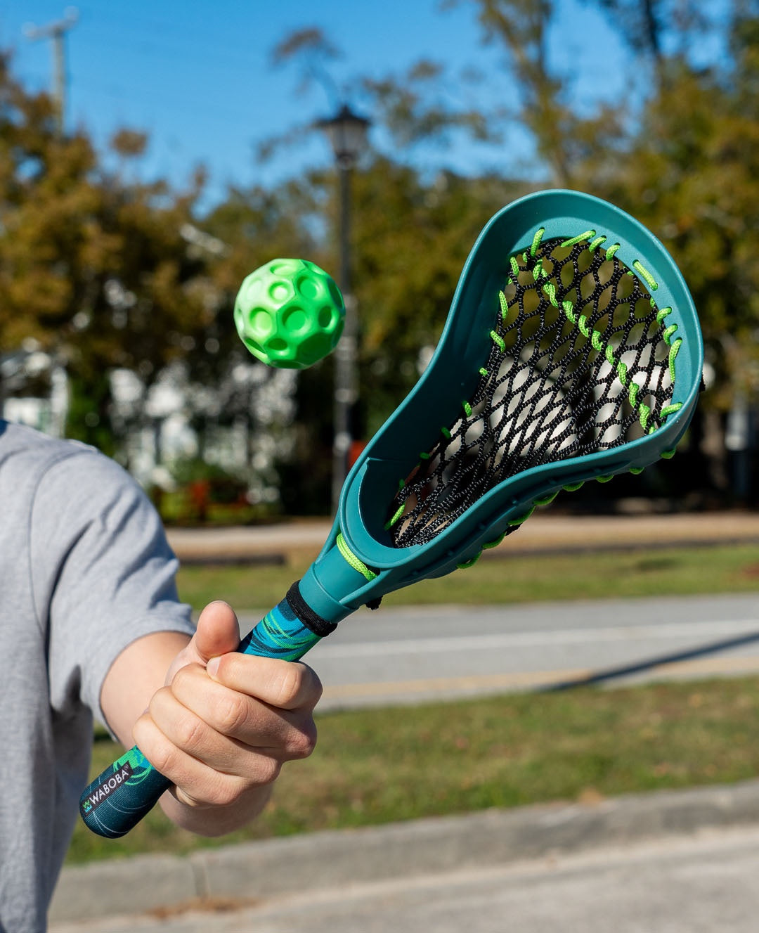 Mini Lacrosse Set for Water Play with Ball and Racket