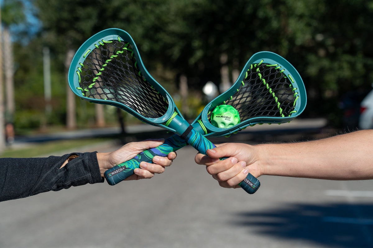 Mini Lacrosse Set for Water Play with Ball and Racket