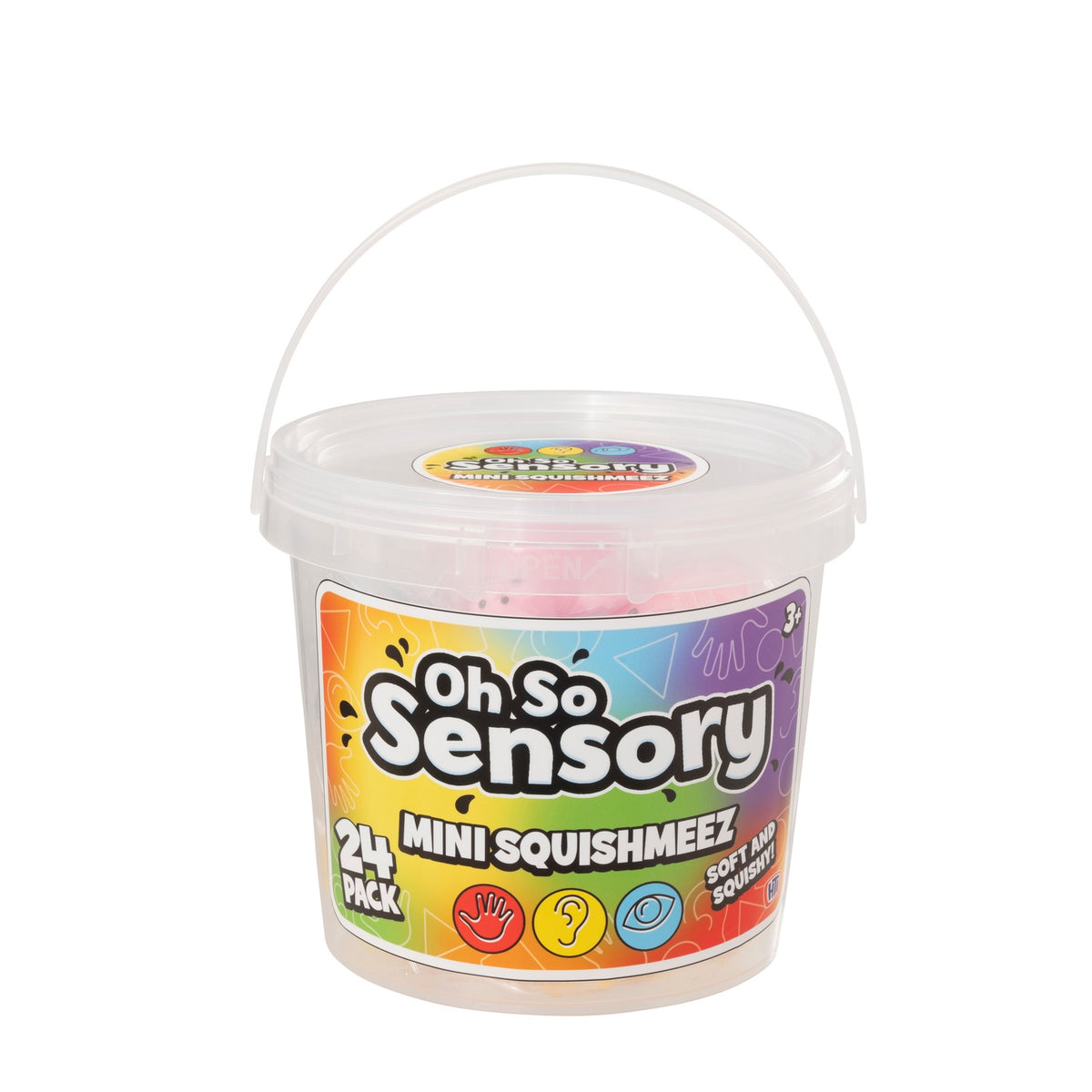 Mini Squishmeez 24Pcs In A Bucket