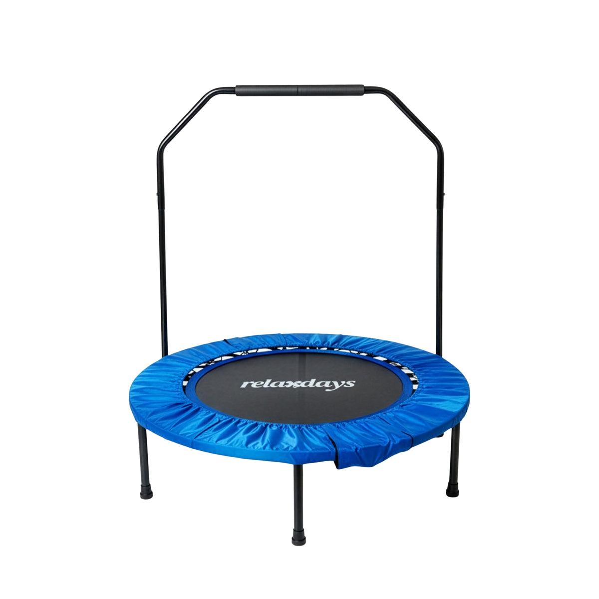 Mini Trampoline with Safety Bar, 102 cm Diameter
