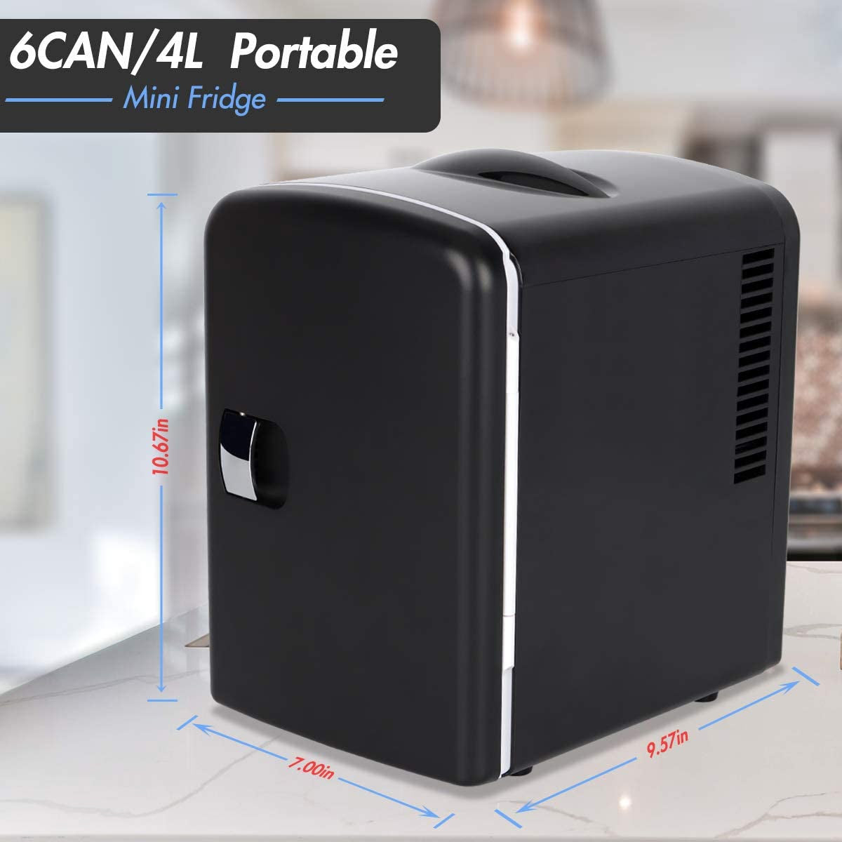 Mini fridge/warmer 4 Liters 220V + 12V adapter
