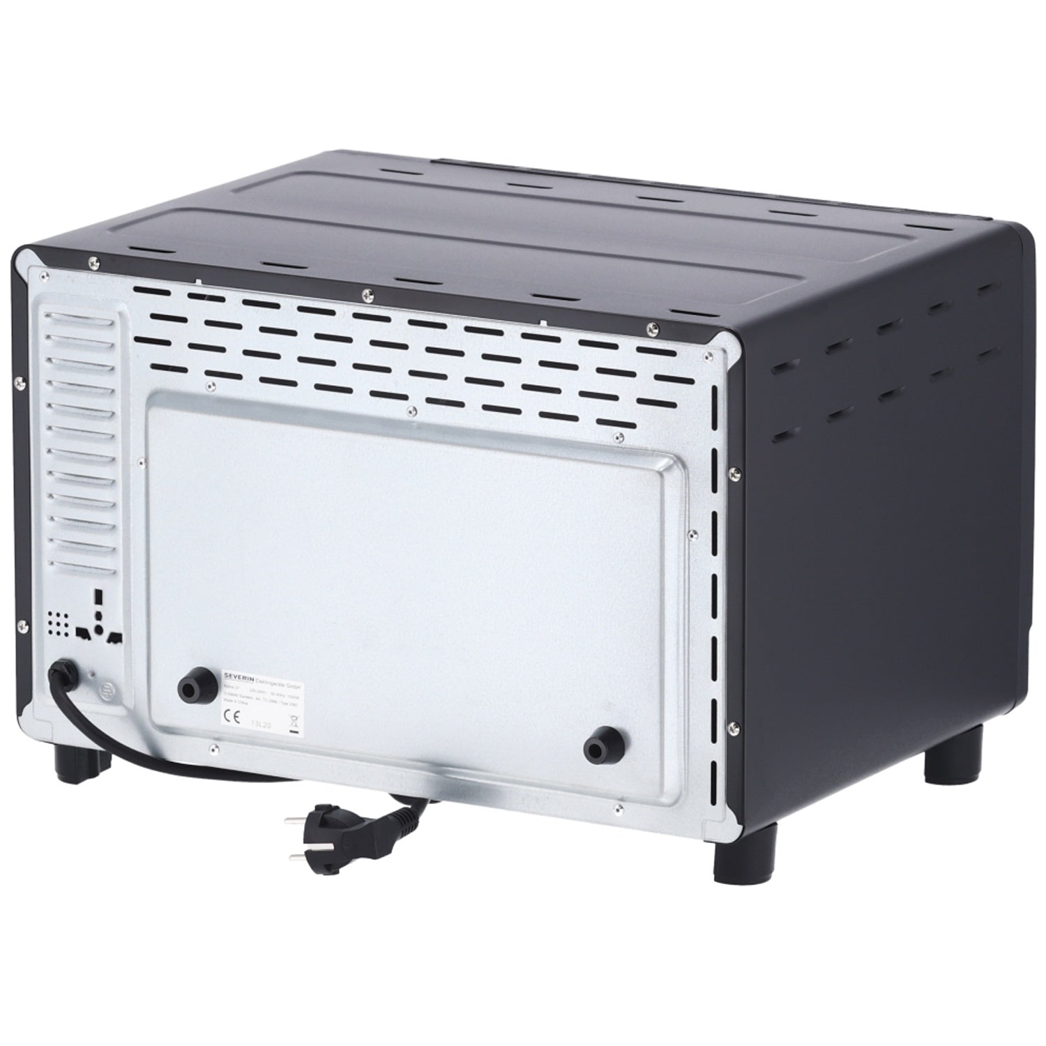 Mini oven 20 l. hot air black TO2068