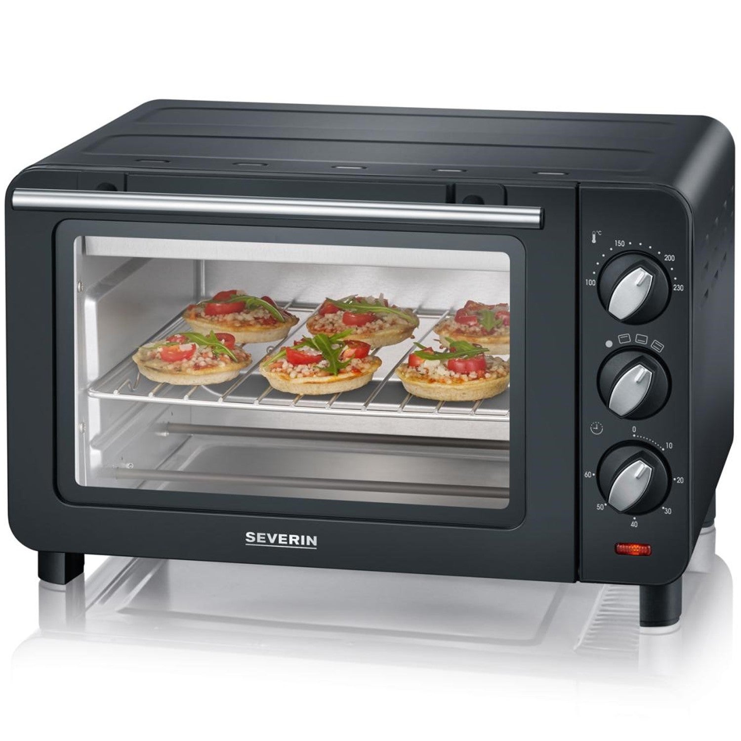 Mini oven TO2042 14L Black 1200Watt