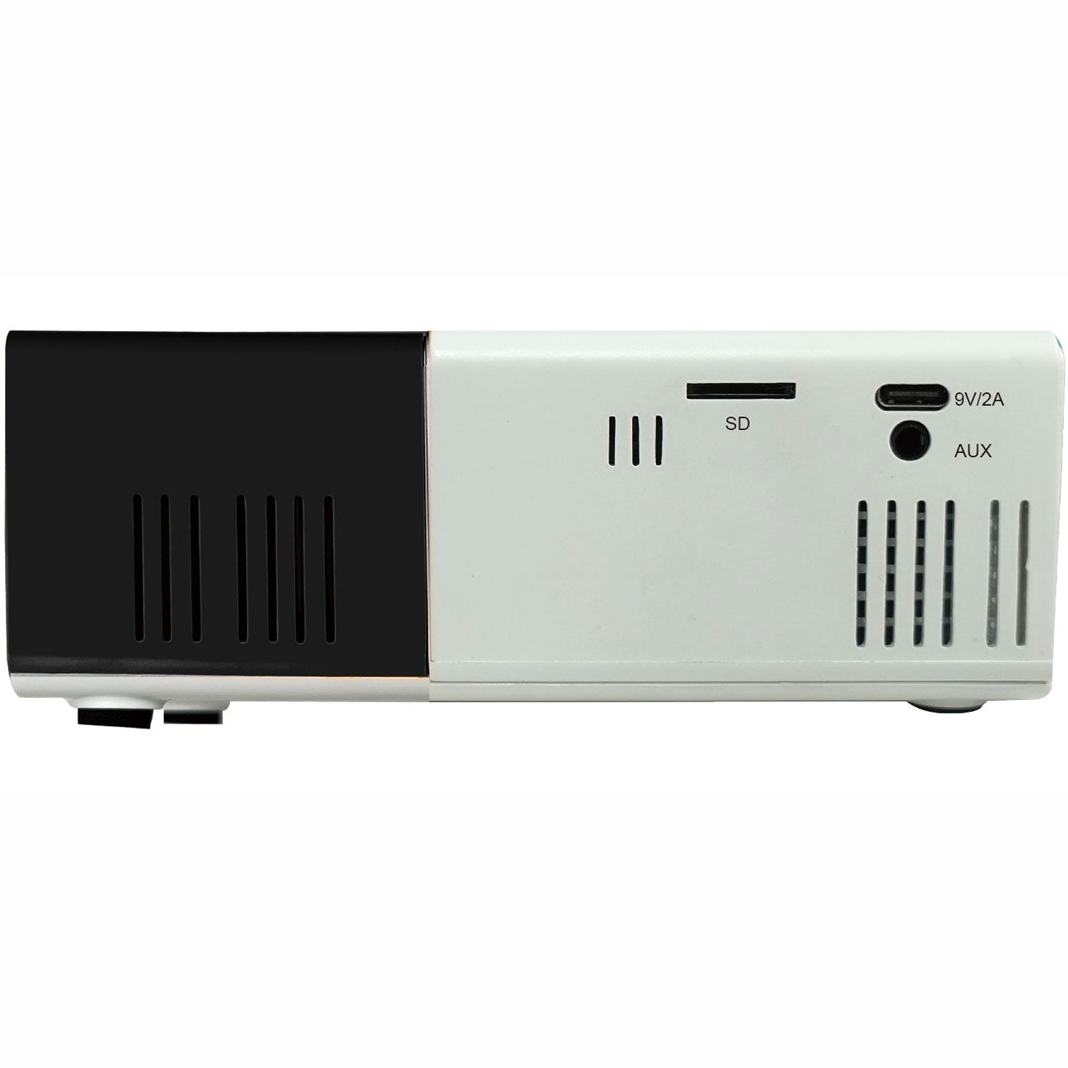 Mini projector with HDMI, USB-C and MicroSD card reader PR-800B