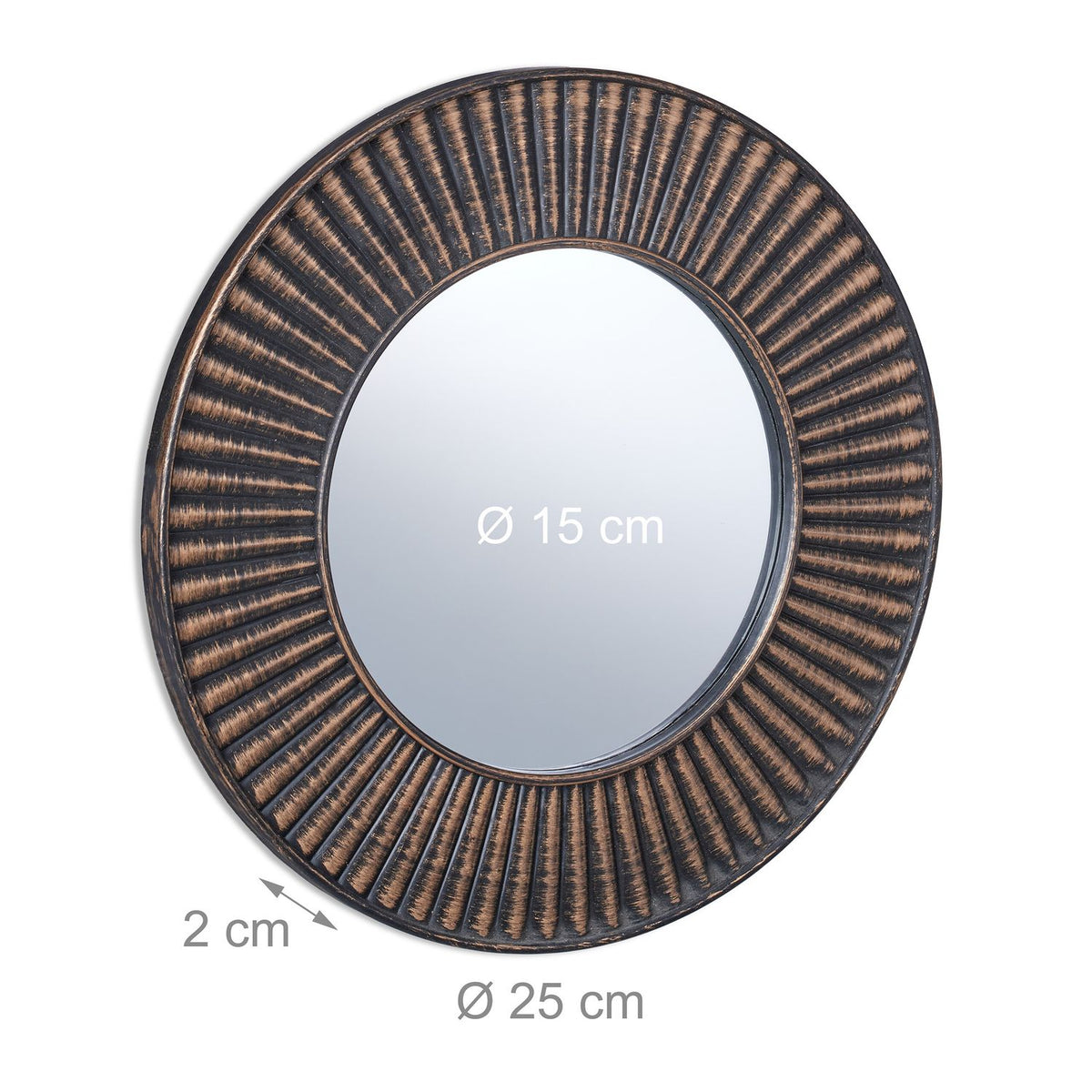 Mirror set of 3 sun