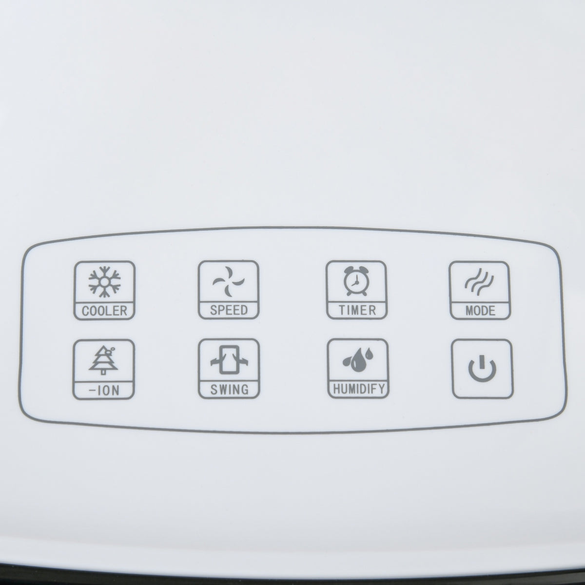 Mobile Air Conditioning With Air Humidification Water Cooling Air Conditioner Air Cooler 8H Timer Remote Control Usage Space 20㎡ 600W Abs 38.2X31.6X76Cm