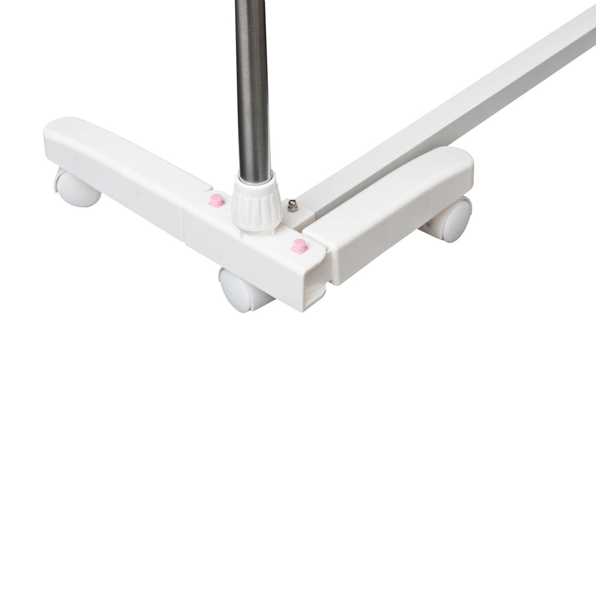 Mobile Clothes Airer Tumble Dryer 3 Levels Foldable Roll 80-142 X 55 X 152 Cm