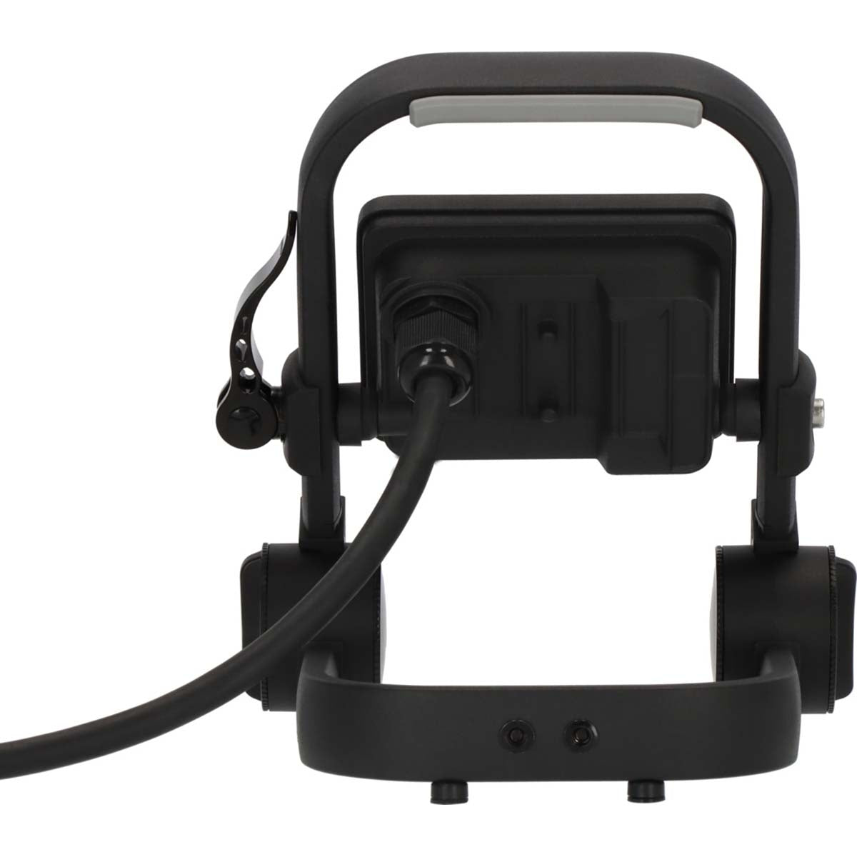 Mobile LED construction lamp JARO 1060 M / LED emergency lighting for outdoors 10W (work lamp with 2m cable and quick connection, LED spotlight IP65, 1150lm)