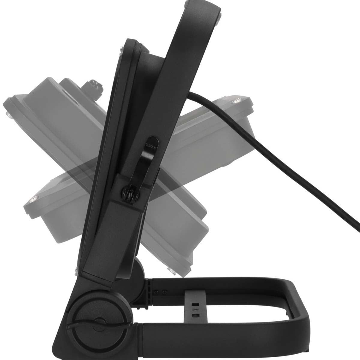 Mobile LED construction lamp JARO 20060 M / LED work lamp 150W for outside (LED floodlight with 5m cable, LED emergency lighting with 17500lm made of high-quality aluminum, dimmable, IP65)