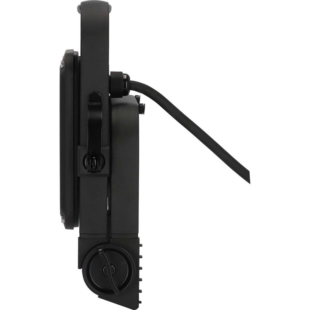 Mobile LED construction lamp JARO 7060 M / LED floodlight 50W for outside (LED work lamp with 5m cable, LED emergency lighting with 5800lm made of high-quality aluminum, dimmable, IP65)