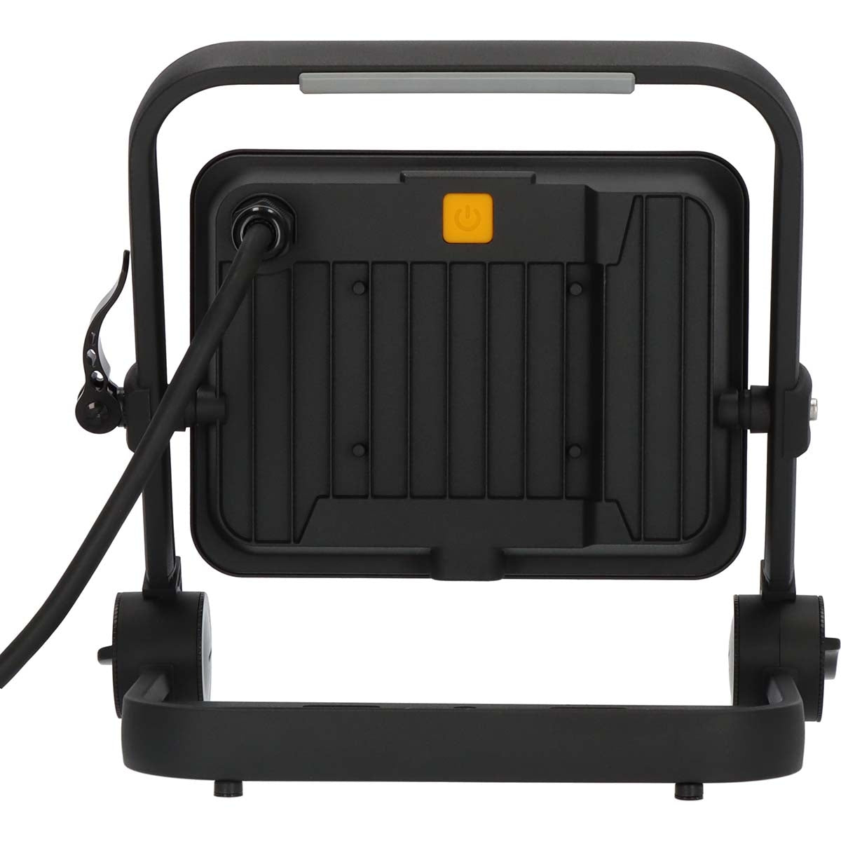 Mobile LED construction lamp JARO 7060 M / LED floodlight 50W for outside (LED work lamp with 5m cable, LED emergency lighting with 5800lm made of high-quality aluminum, dimmable, IP65)