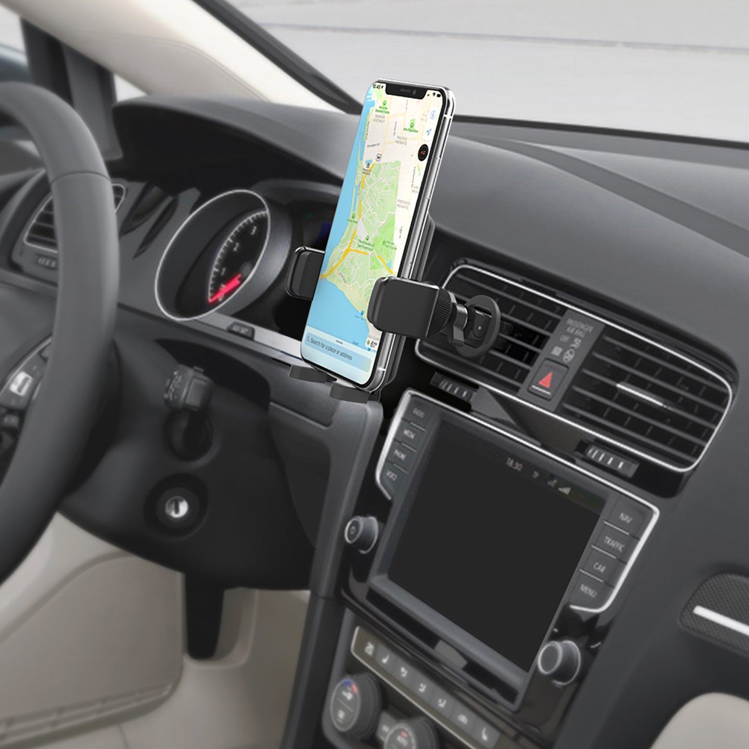 Mobile holder Auto-release