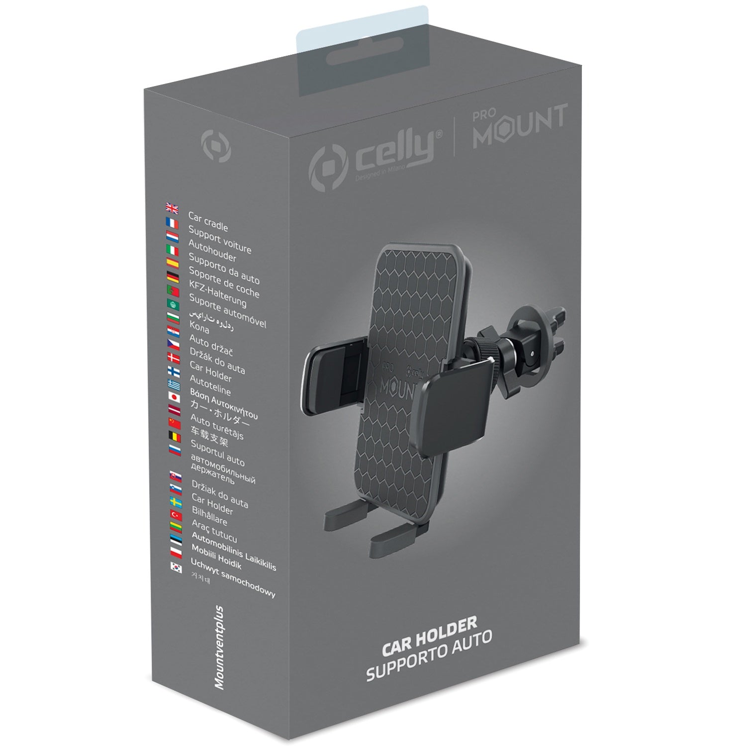 Mobile holder Auto-release