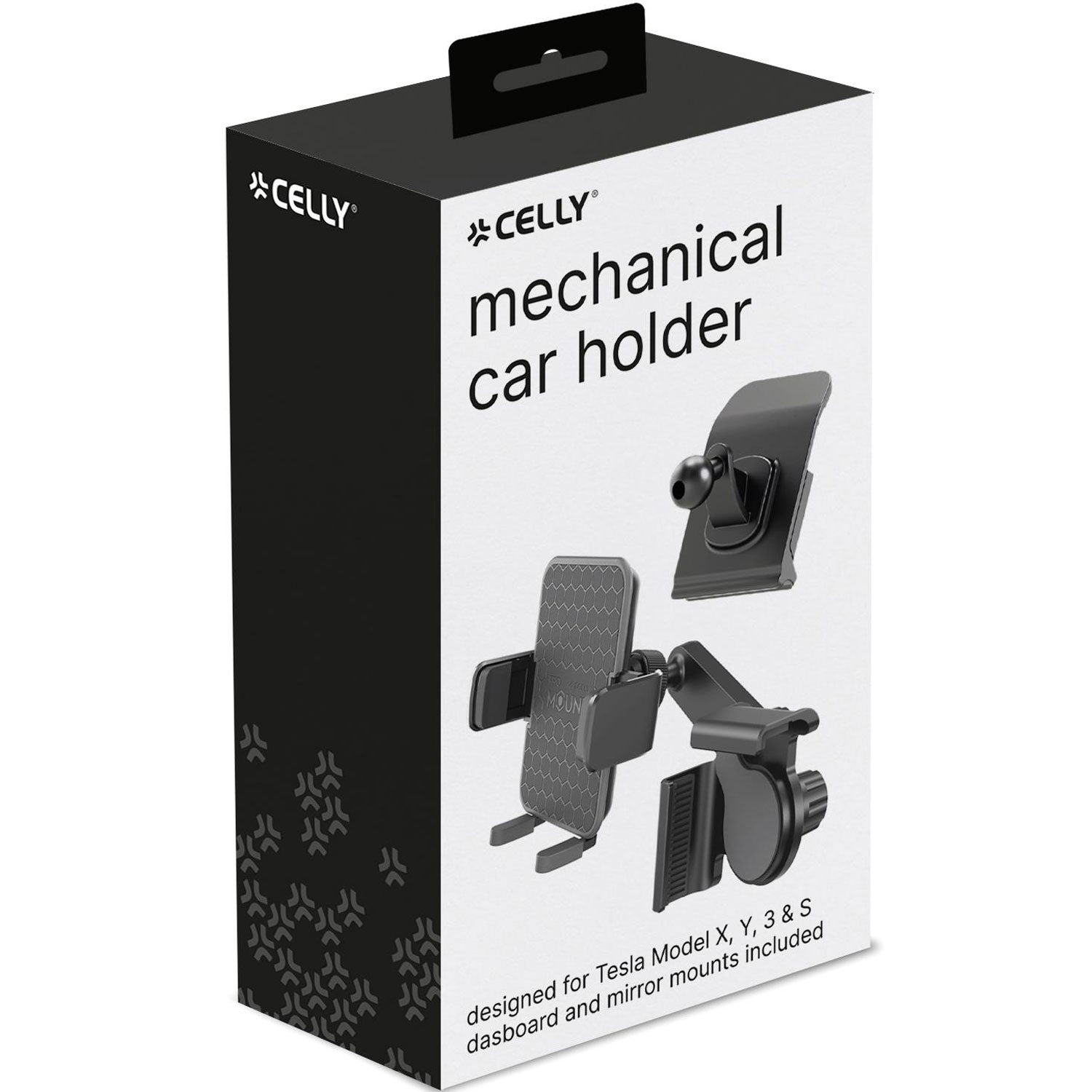 Mobile holder for Tesla Model X, Y, 3, S Screen + dashboard