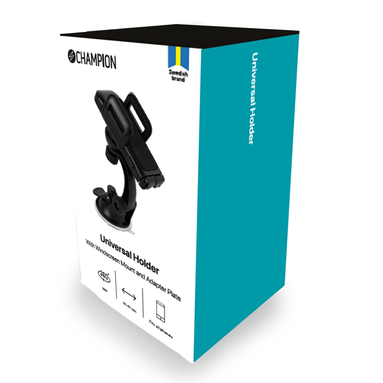 Mobile holder suction plug/plate