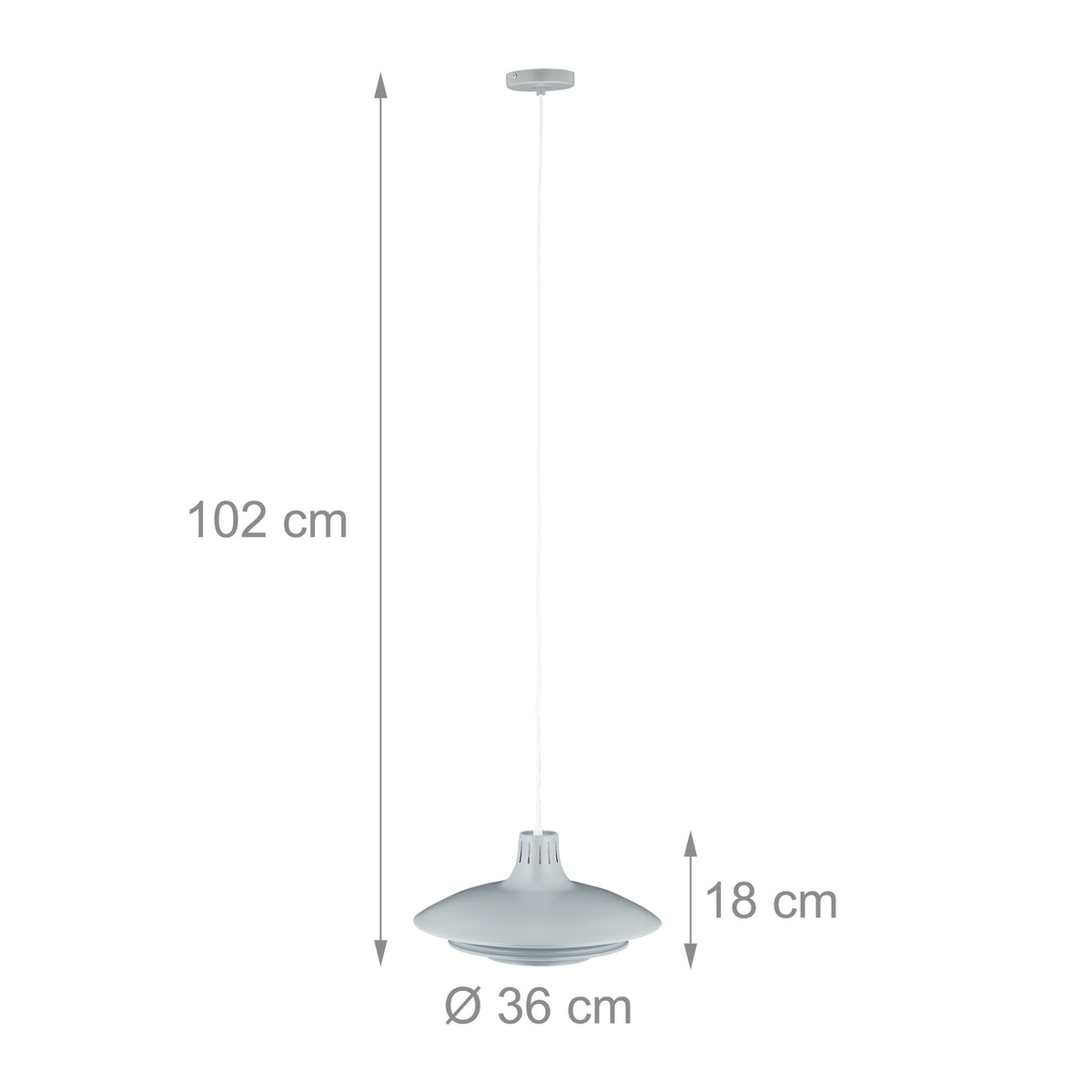 Modern Metal Hanging Lamp