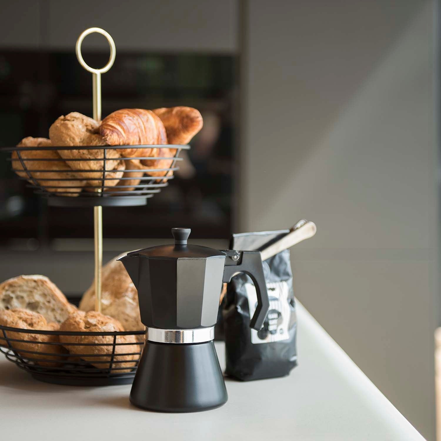 Moka Coffee Maker, 300 ml Capacity