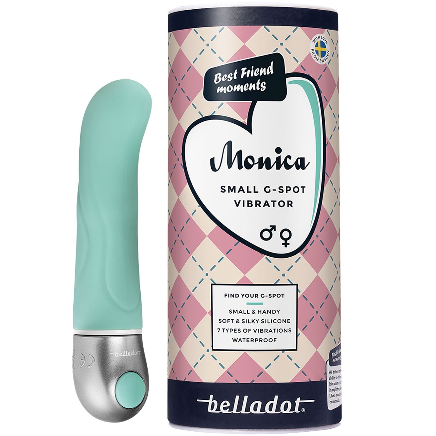 Monica small G-spot vibrator green