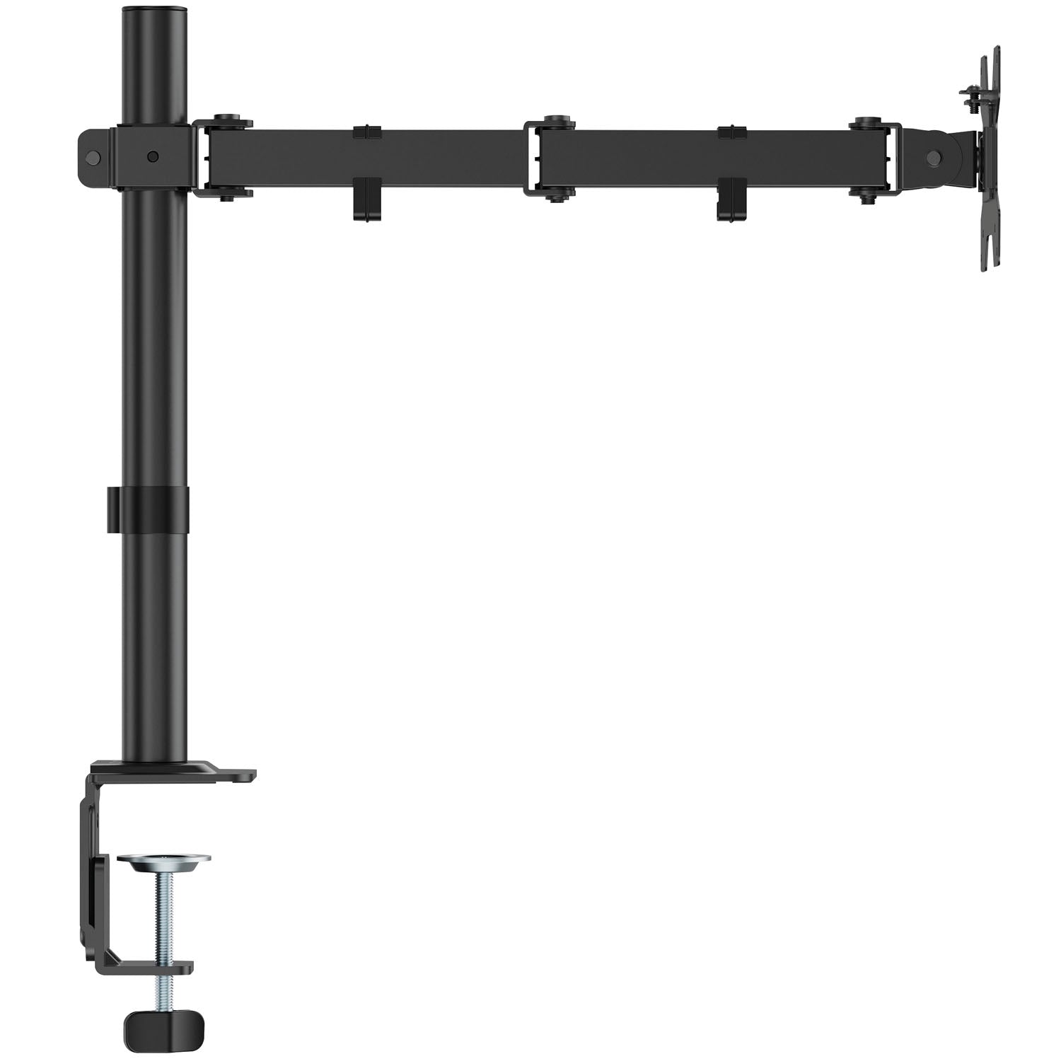 Monitor Arm 17-32" Adjustable Desk Mount Black