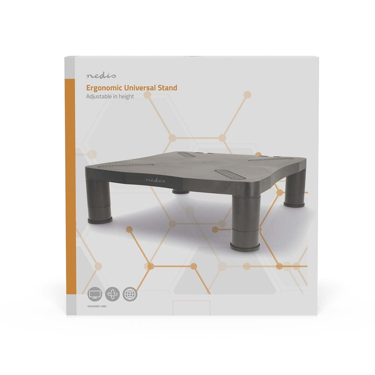 Monitor Stand | Ergonomics: Yes | Maximum carrying capacity: 18 kg | Universal | Adjustable height: Yes