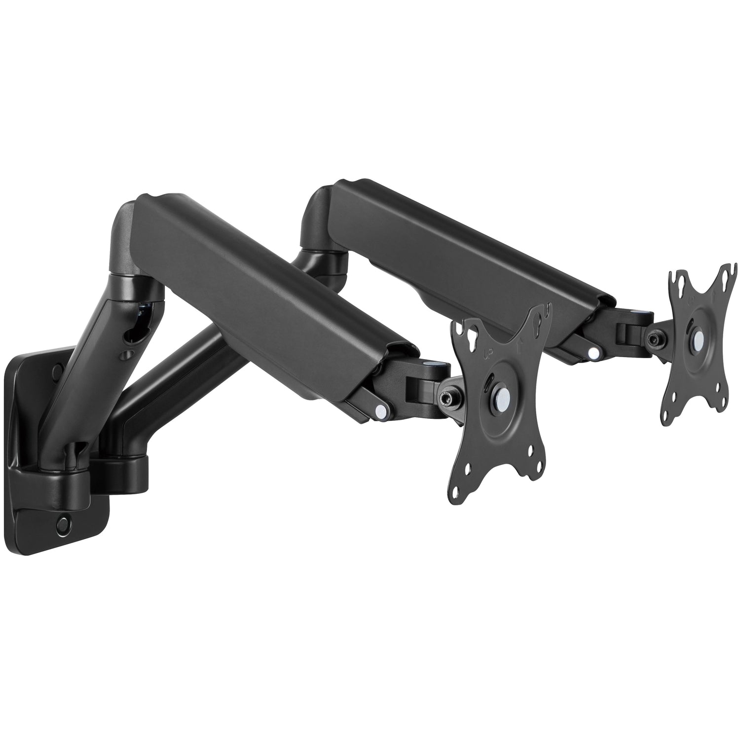 Monitor arm Wall mount 17-32" Double gas spring