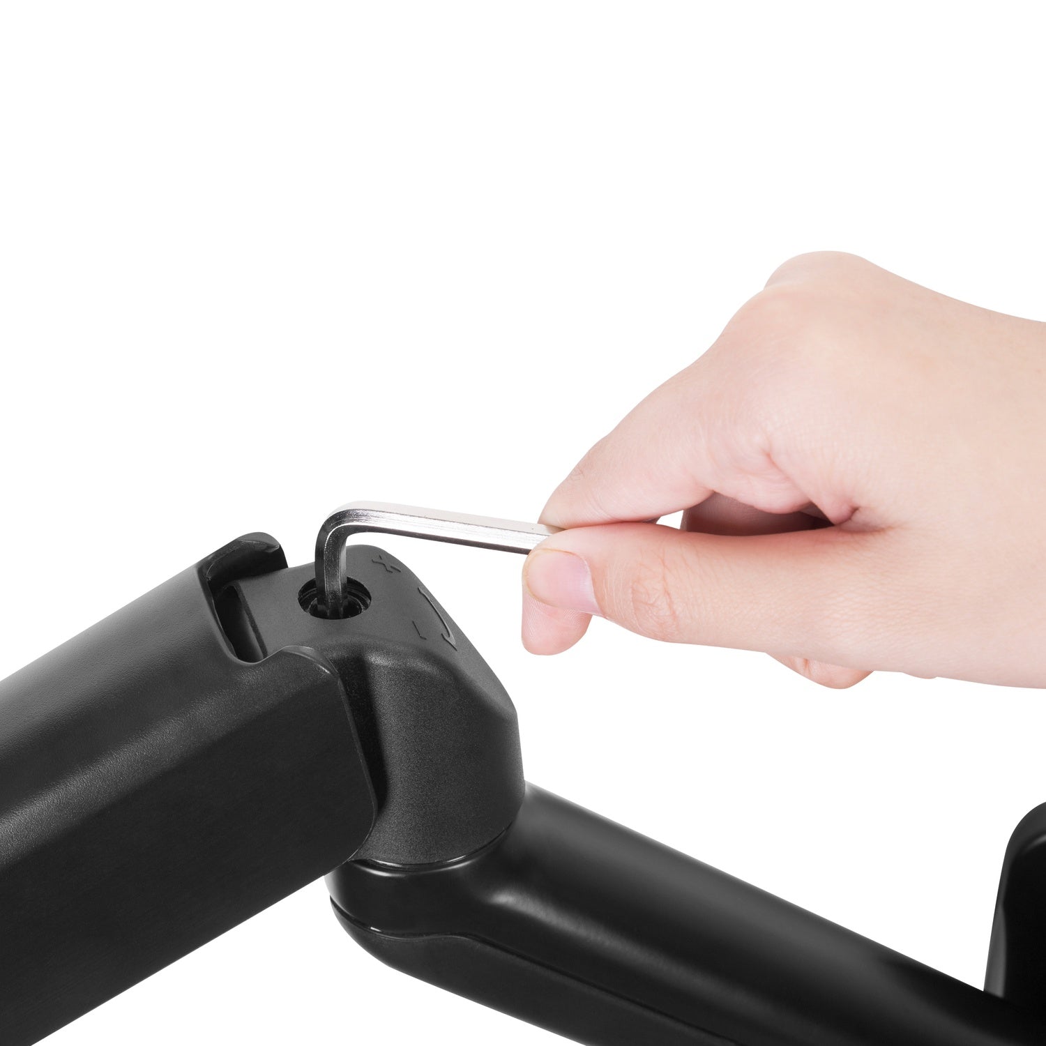 Monitor arm Wall mount 17-32" gas-suspended 450mm