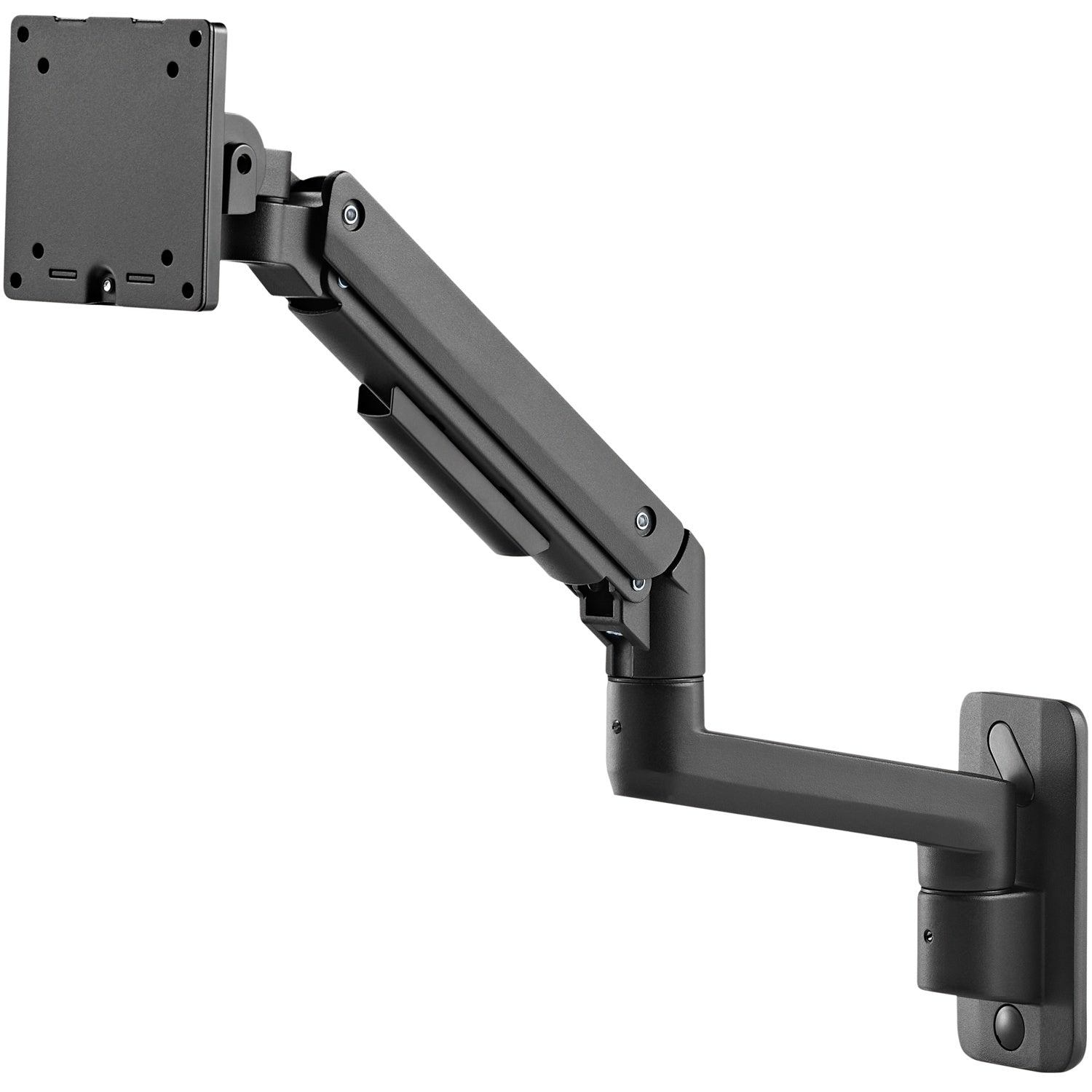 Monitor arm Wall mount 17-49" gas spring 424mm max 20kg