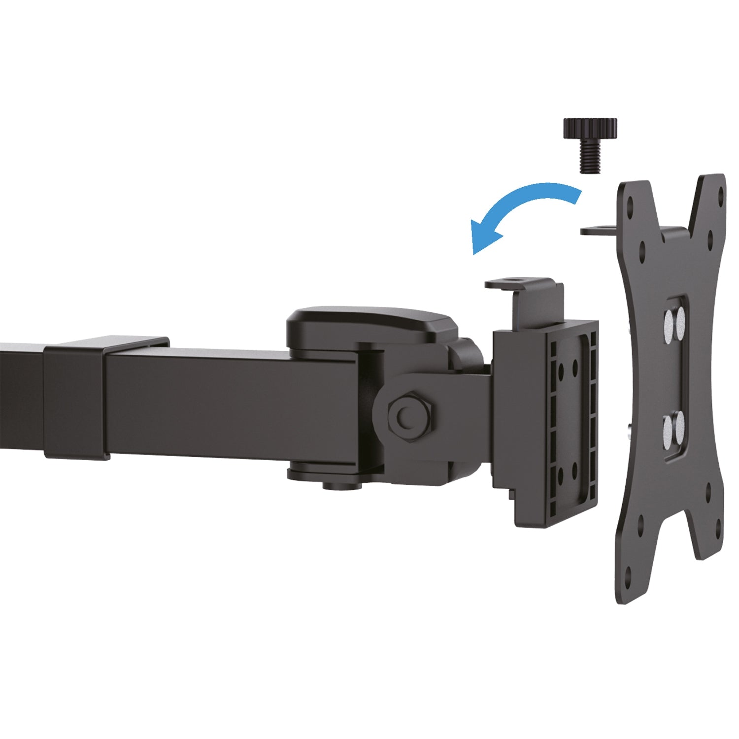 Monitor arm double 17-32" 380mm