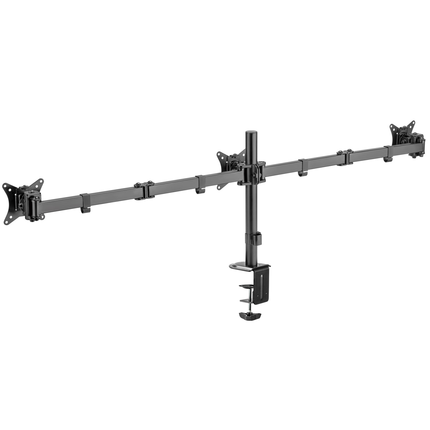 Monitor arm triple 17-27" 2x658mm
