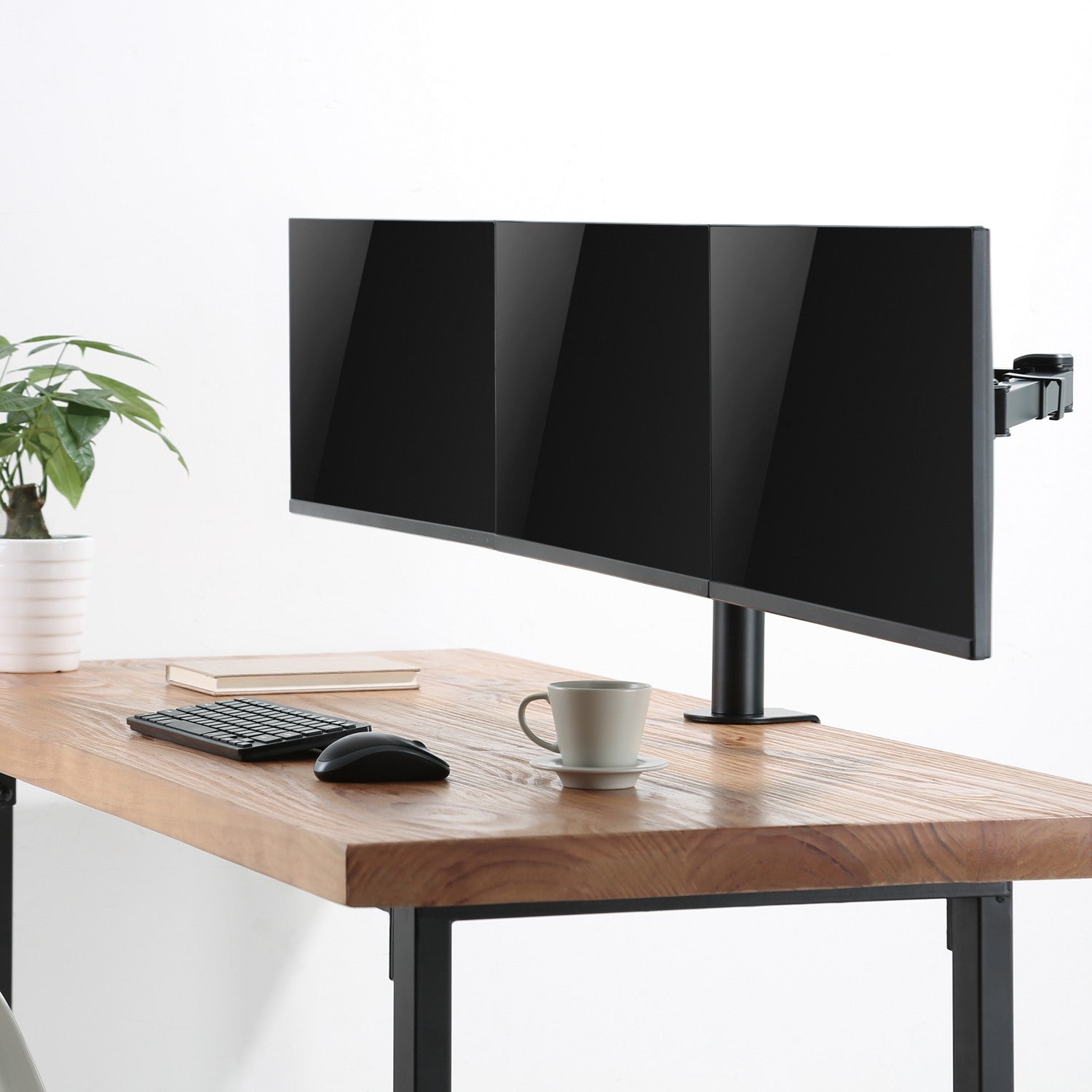 Monitor arm triple 17-27" 640mm