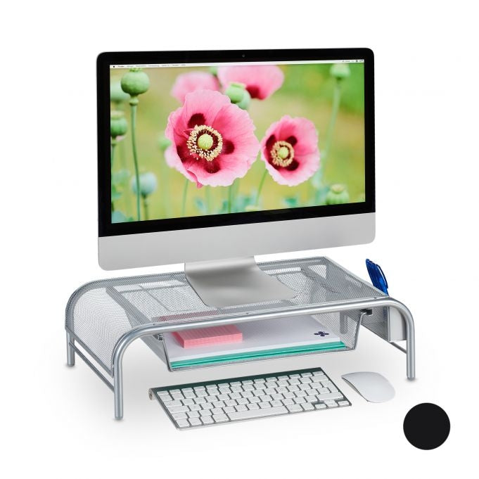 Monitor stand with box