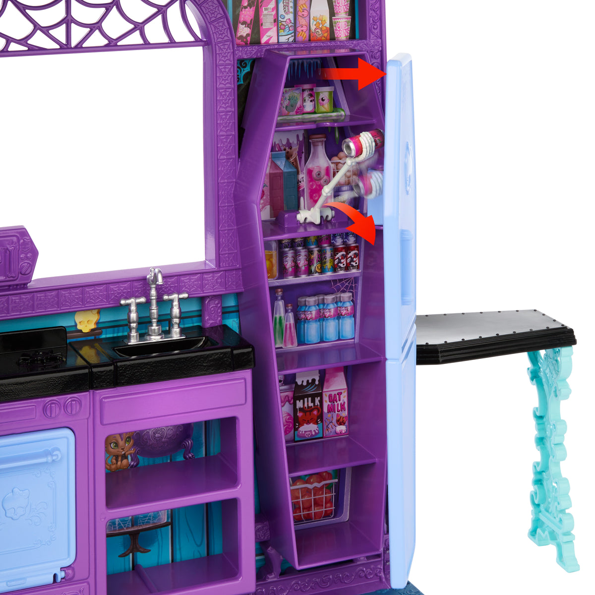 Monster High Doll Hotel with 5 Play Areas and Furniture