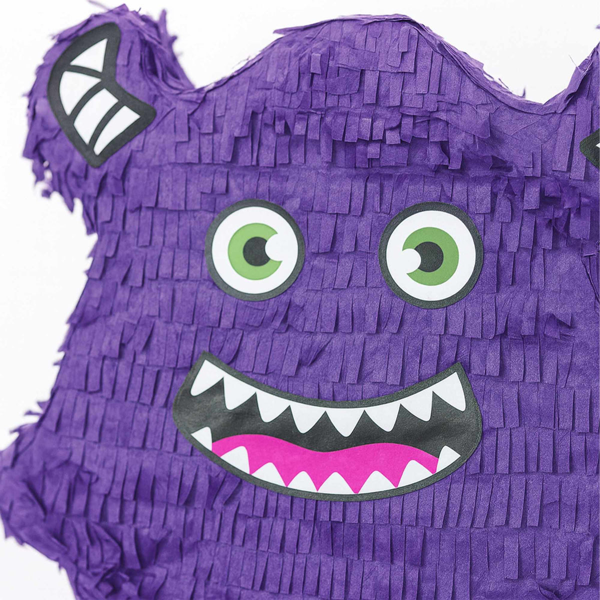 Monster Piñata Set with Bat and Mask for Kids