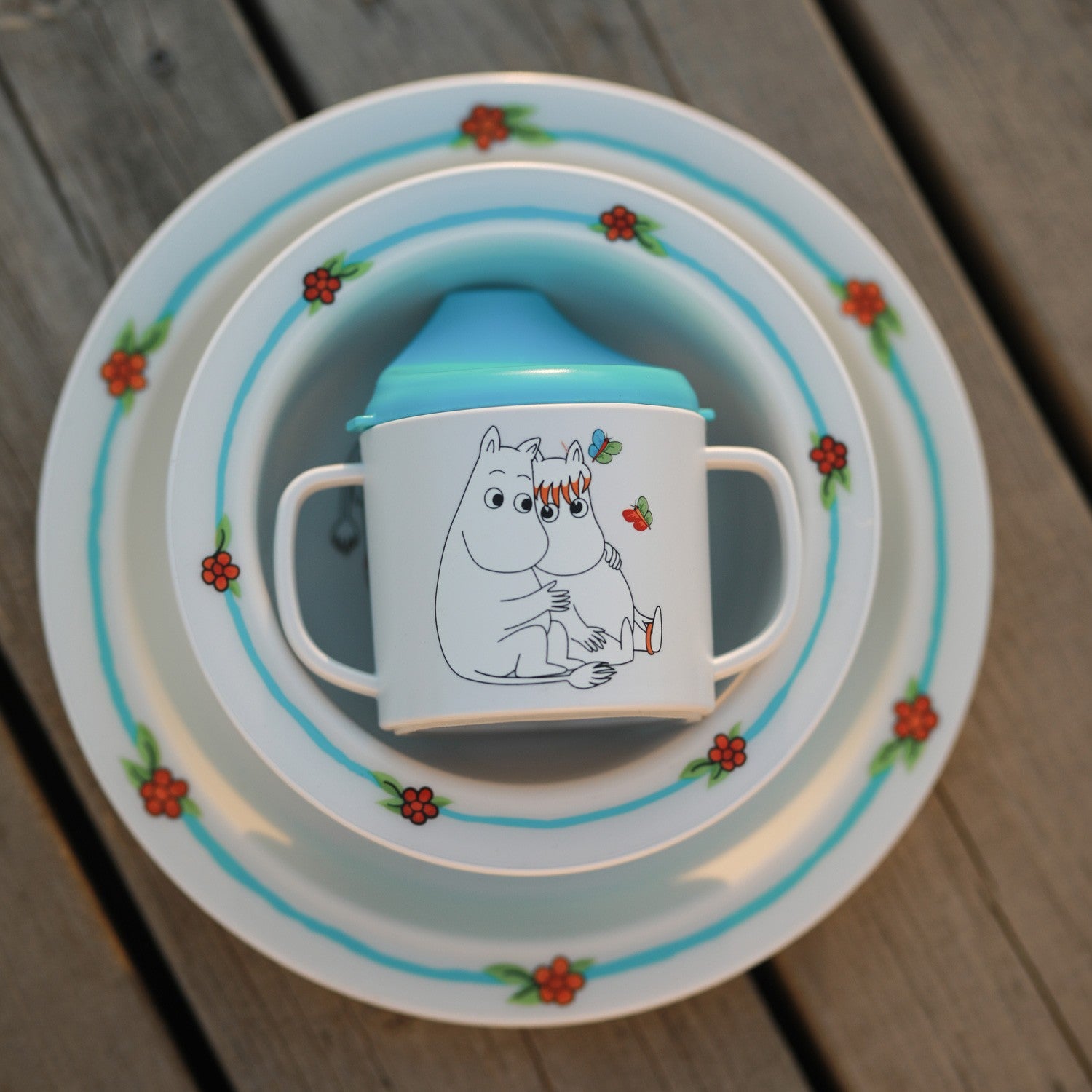 Moomin, Children's tableware, 3-part