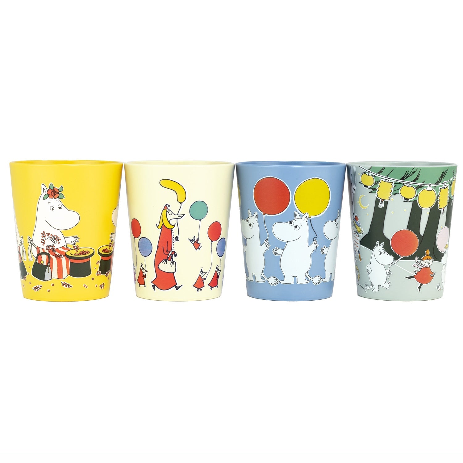 Moomin Festivities, Collector Cups, 4-pack