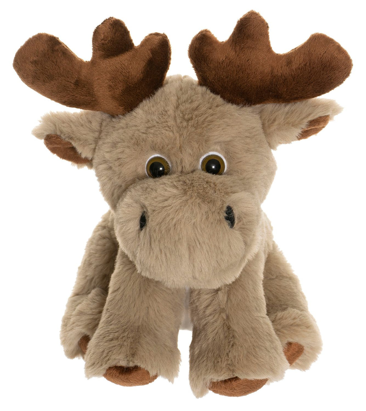 Moose Plush Toy, Soft, 19cm, Machine Washable