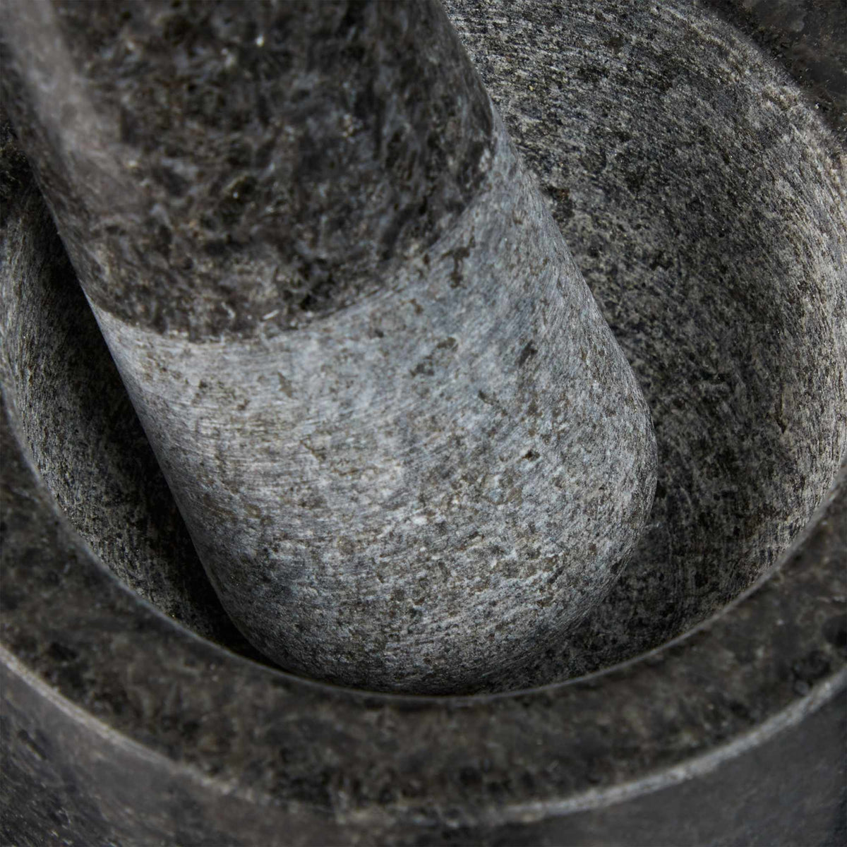 Mortar granite with impact