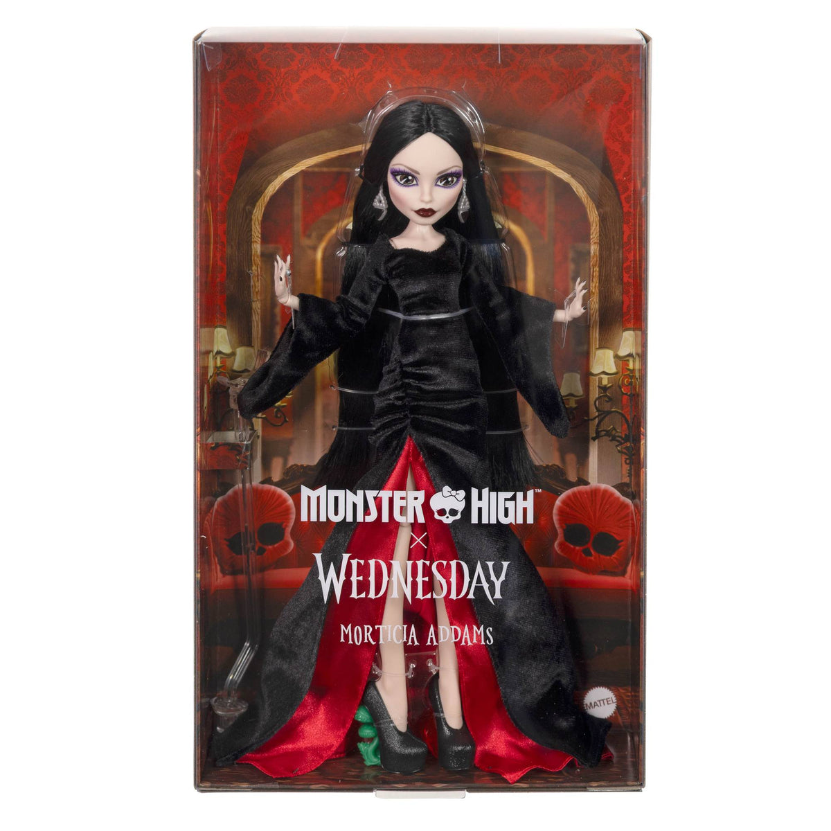 Morticia Addams Doll with Accessories – 6+