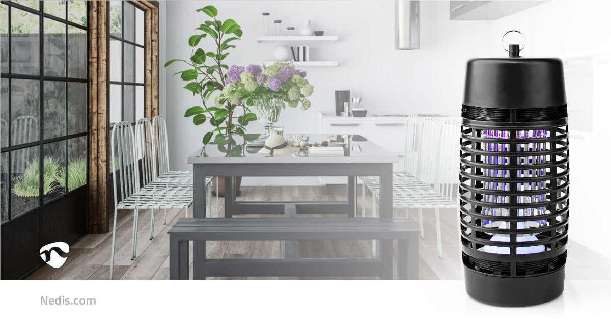 Mosquito Stop light trap | 3 W| Lamp type: LED lamp | Effective range: 30 m² | Black