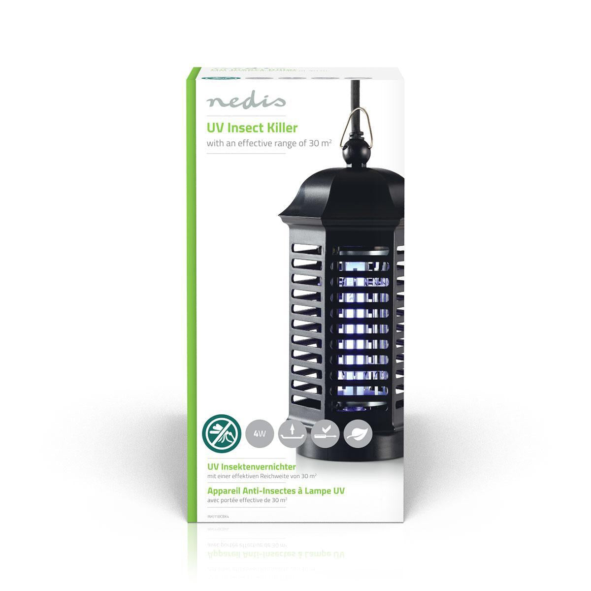 Mosquito Stop light trap | 4 W| Lamp type: F4T5/BL | Effective range: 30 m² | Black