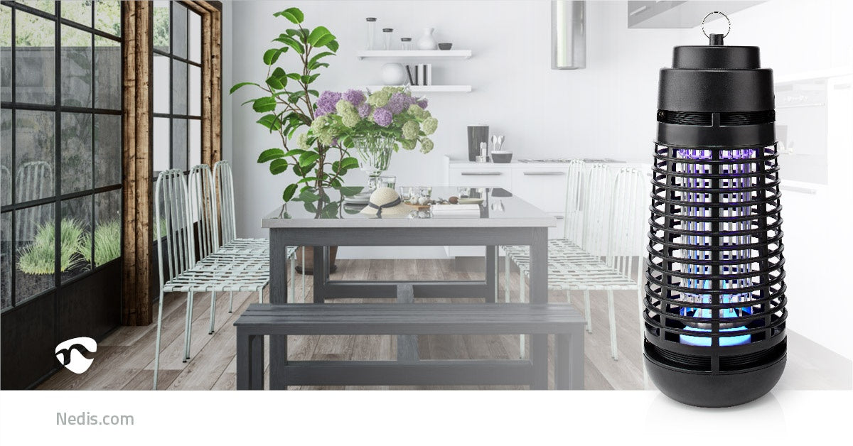 Mosquito Stop light trap | 4 W| Lamp type: LED lamp | Effective range: 35 m² | Black